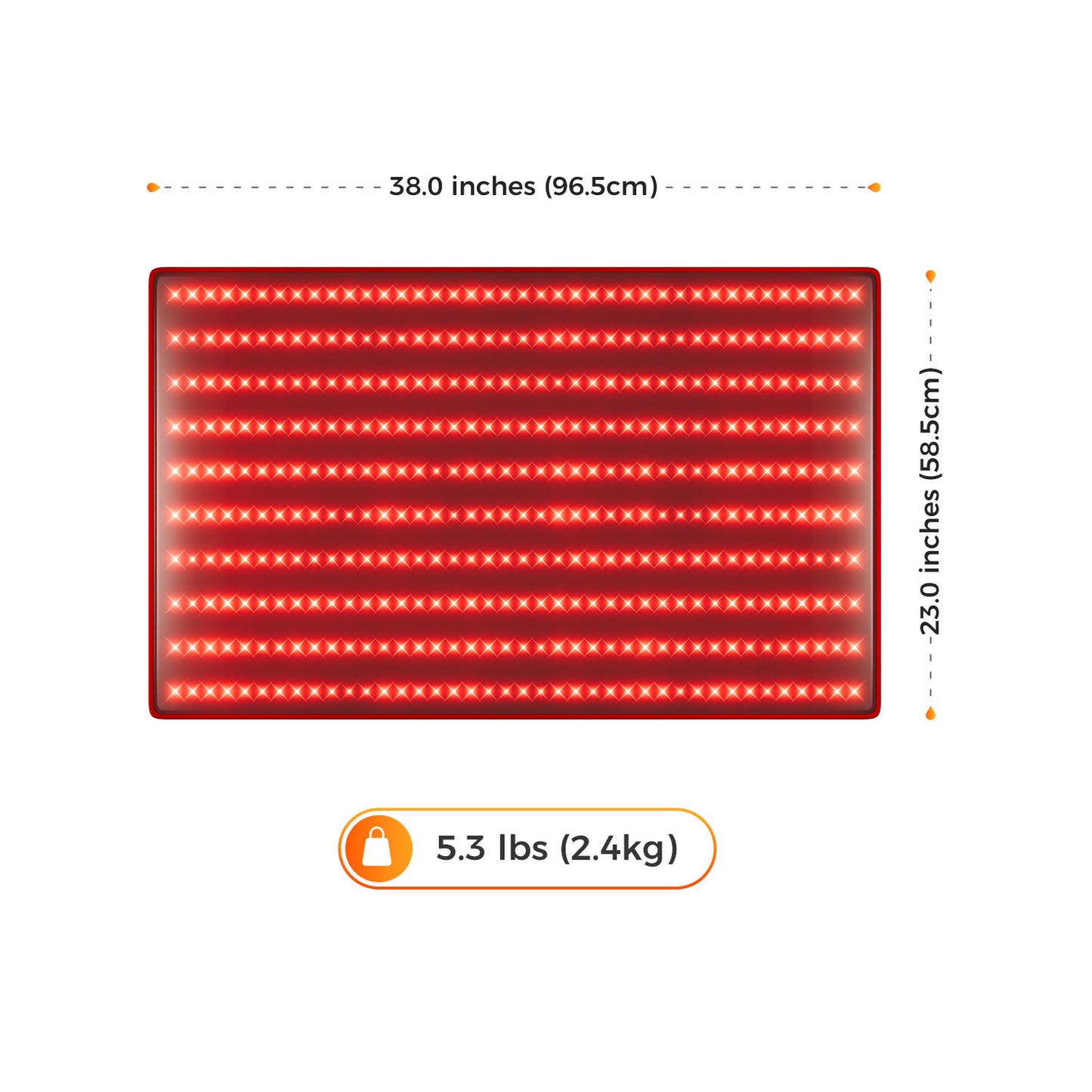 Red Light Therapy Mat - Redot L