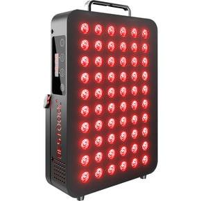 Bestqool Red Light Therapy, Dual Chip Clinical Grade LED Device with Near-Infrared Light 660nm 850nm High Power Panel, Ideal for Body, Face, Recovery, Improve Sleep, Skin Health, 105W (Black 60) B07ZCDDLDN