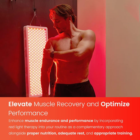 Bestqool Red Light Therapy for face Body, 4 Wavelengths Near Infrared Light Therapy, 100 Elite Grade Dual Chip LEDs, High Power Red Light Panel for Pain, Muscle, Energy. 170W. Modular Design. B08687T6WR