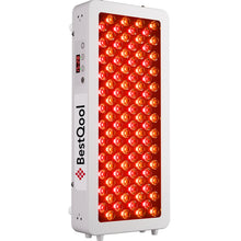 Half-Body Red Light Therapy Pro100 panel with dual-chip red and amber LEDs, white housing