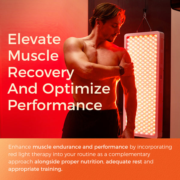 Bestqool Red Light Therapy for face Body, 4 Wavelengths Near Infrared Light Therapy, 100 Elite Grade Dual Chip LEDs, High Power Red Light Panel for Pain, Muscle, Energy. 170W. Modular Design.