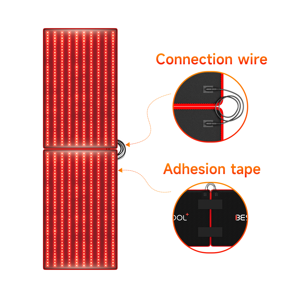connected red light mat