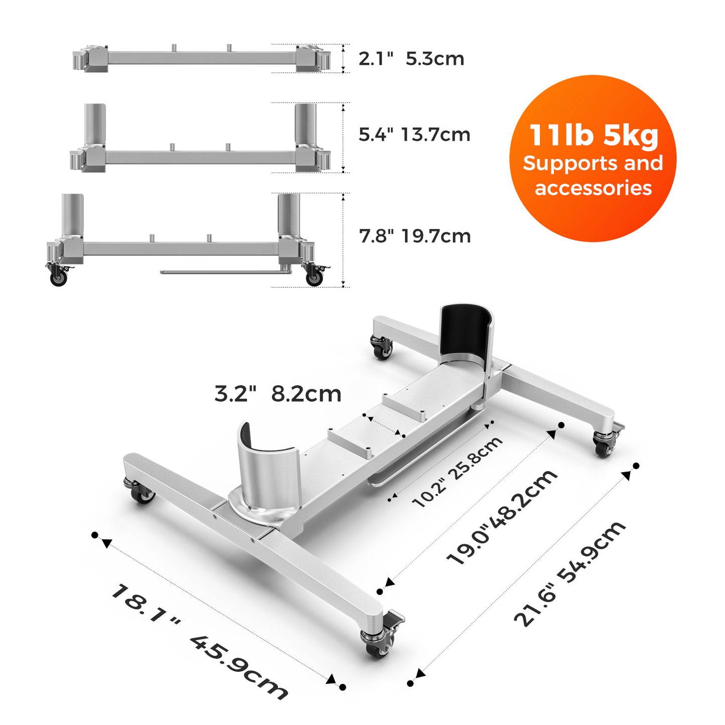 Adjustable Mobile Stand