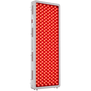 Bestqool Pro300 4-wavelength full-body red light therapy panel with illuminated LEDs and control screen